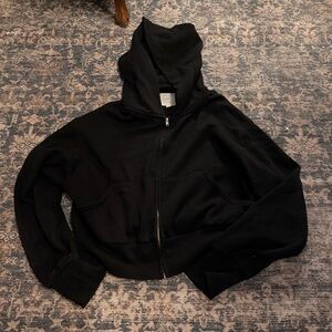 Reflex Women's Black Zip-Up Hoodie